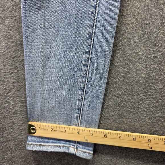 Buckle Black Jeans Mens 28x30 Light Wash Fit No 53 Skinny Distressed Ripped - Picture 9 of 9